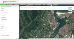 Desktop Screenshot of geohondarribia.org