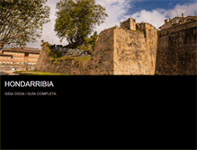 Tablet Screenshot of geohondarribia.org